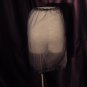 Contessa vintage half slip 100 per cent nylon sheer 2 layers S   SLA