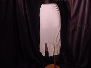 Lavender Floor length half Slip Vintage slip Lace Applique SLA