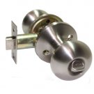 Privacy Satin Nickel Door Knob Door Lock OHD-6082-SN