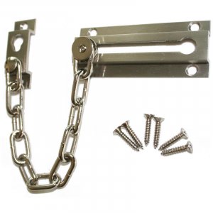 New Satin Nickel Security Door Chain Door Hardware
