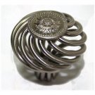 25 Cabinet Knobs Birdcage Knob Satin Nickel 1-1/2" Diameter 9872