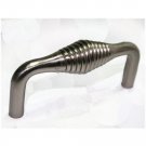 25 Heavy Cabinet Pulls Birdcage Pulls Satin Nickel 3" Center Distance  9811