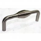 25 Heavy Cabinet Pulls Birdcage Pulls Satin Nickel 3-3/4"  Center Distance 9812