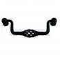 Cabinet Knob Pull Birdcage Knob Handle Blacke Antique Copper 4-1/3" CD