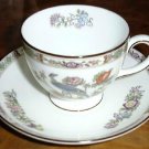 Fine China KUTANI CRANE Cup & Saucer by Wedgwood
