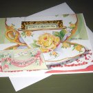 TEA CUP GREETING CARD BIRTHDAY GREETINGS