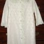 VINTAGE LACE & SILK LOUNGE HOUSE COAT