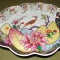 Mottahedeh Tobacco Leaf Pattern Decorative Pottery Dish