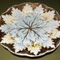 Outstanding Old Paris Pottery Plate with Gold