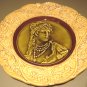 Outstanding European Majolica Cameo Figural Plate