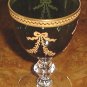 Rare BOUQUET GREEN by Tiffin Cordial or Juice Glass