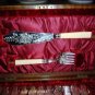 Ornately Engraved 26 Pc Fish Set Wood Boxed England