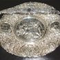 Antique Barbour SP Co Dutch Repousse Brides Basket