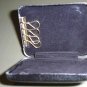 Rare Vintage Repousse Sterling & Leather Gorham Key Case