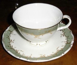 FONTAINEBLEAU Cup and Saucer, Fine China by Royal Doulton, England