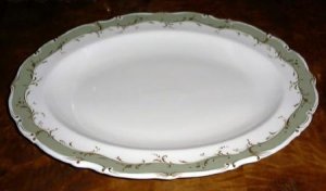 FONTAINEBLEAU Oval Serving Platter, Fine China by Royal Doulton, England