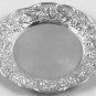 Sterling Silver Repousse Butter Pat by S KIRK and SON
