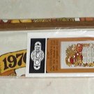 VINTAGE 1976 DECORATIVE CLOTH CALENDAR-GIFT IDEA, NIP