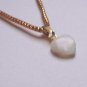 MOTHER OF PEARL HEART CHARM BABY PENDANT MOP DROP