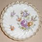 Vintage hand painted Dresden floral pin tray, #4