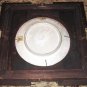 European Beauty Framed Hand Painted Porcelain Plate