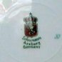 Rose & Gold Pierced Plate Schumann Arzberg Dresden Germany