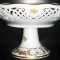Vintage Dresden Flowers Compote, Schumann, Arzberg, Germany