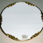 Rare Antique White & Gold Plates, set of 6 by JEAN POUYAT, Limoges, France