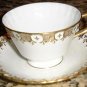 Footed Cup & Saucer Royal Crown Derby HERALDIC English China