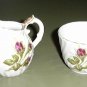 Porcelain Sugar & Creamer Roses Decorative Shabby Chic