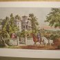 Currier & Ives Print AMERICAN COUNTRY LIFE May Morning