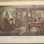 Currier & Ives Print TROTTING CRACKS AT THE FORGE Horse