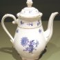 Germany Fine Porcelain Blue & White Teapot Schumann Arzberg
