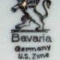 Vintage Bavaria Germany U.S. Zone Pierced Dessert Plate
