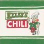 Kelly's Chili Hand Painted Decorative Tile by Tennessee Artis