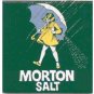HAND PAINTED DECORATIVE FOOD LABEL CERAMIC TILE by TENNESSEE ARTIST, Morton salt