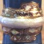 Outstanding Antique Oriental Pottery Vase, Hand Painted Floral