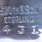 S Kirk & Son Sterling Silver REPOUSSE Bon Bon Bowl