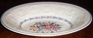 Oval Vegetable Bowl Wedgwood Patrician MORNING GLORY