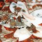 Antique Oriental Kutani Japanese Porcelain Plate