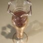 Elegant Glass Vase, Gold Overlay, ca 1920-1950s
