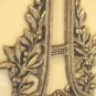 Vintage Decorative 3 Branch Bronzed Candle Wall Sconce