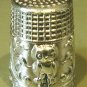 Thimble #10 Vintage Silver Figural Owl