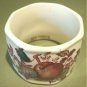 Vintage Mason's FRUIT BASKET Porcelain Napkin Ring