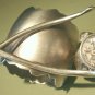 Antique Victorian Derby Silver Figural Napkin Ring Chick Egg Wishbone