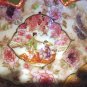 Antique Scalloped Footed Hand Painted Oriental Bowl