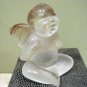Marie-Claude LALIQUE Crystal Glass Angel Figurine