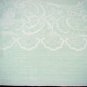 Large Vintage Tablecloth with Woven Lace Design