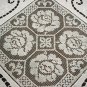 Vintage Banquet Size HANDMADE Linen Cutwork, Filet Lace Tablecloth, Cloth #93
