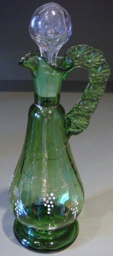 RARE EAPG Wine Carafe #1 with Applied Handle
